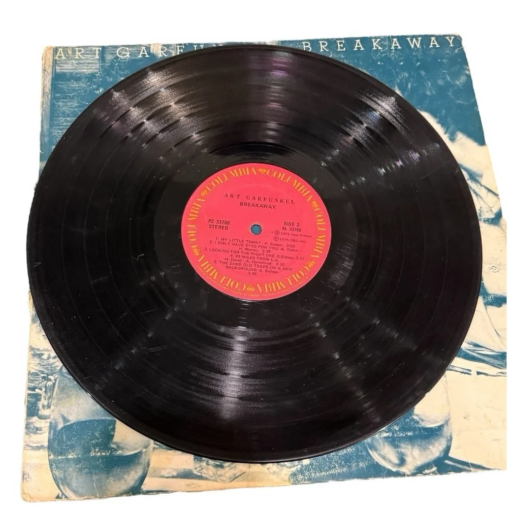 Art Garfunkel Breakaway Vinyl Record LP 1975 - Picture 6 of 11